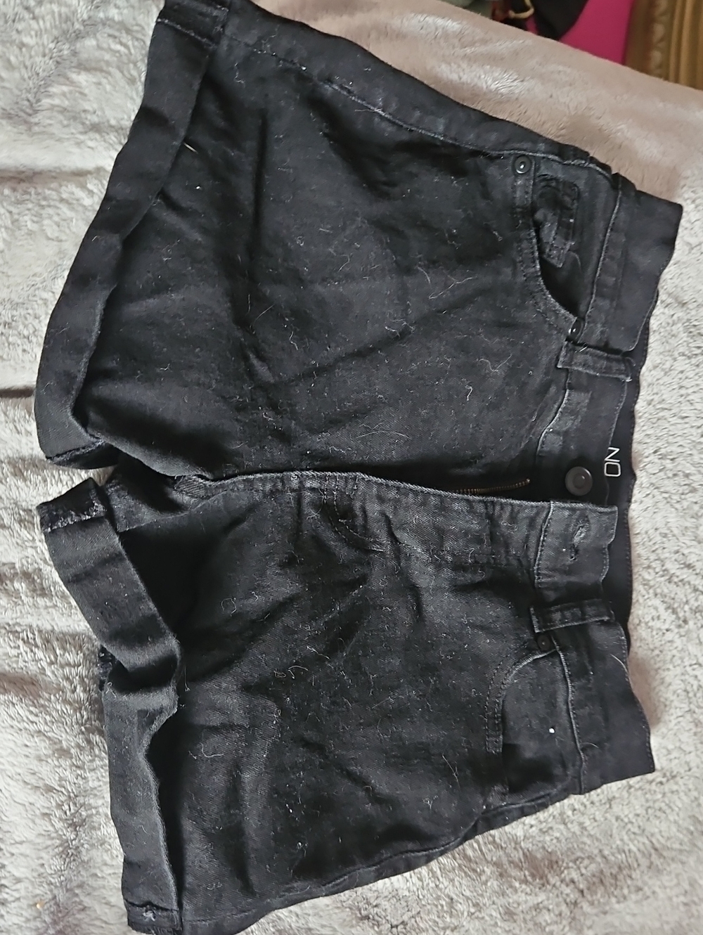 Black Women's Casual Denim Shorts